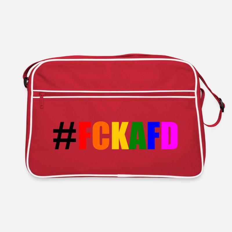 Fck afd Retro Tasche