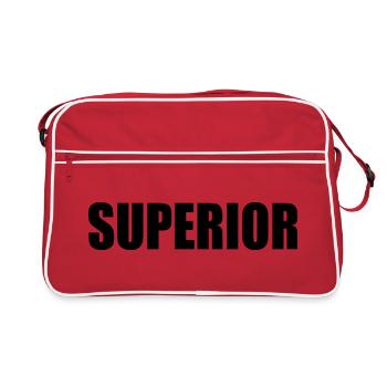 superior - Sac Retro - rouge/blanc - Devant