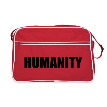 Humanity - Retro Bag - red/white - Front