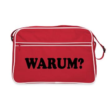 Why - Retro Bag - red/white - Front