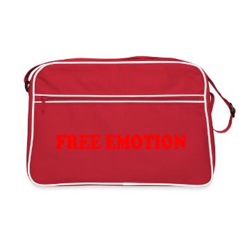 Free emotion - Sac Retro - rouge/blanc - Devant