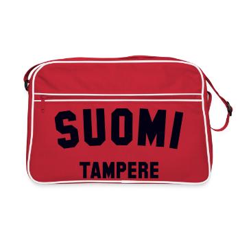 TAMPERE Soumi Finland - Retro Bag - red/white - Front