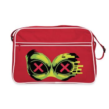 Neon X Goggles - Retro Bag - red/white - Front