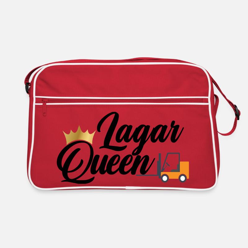 Warehouse Queen / Forklift Driver, Warehouse Clerk, Freight Forwarder Retro Bag