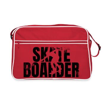 Skateboarders - Retro Bag - red/white - Front