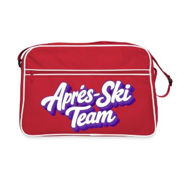 APRrès Ski Team - Retro Bag - red/white - Front