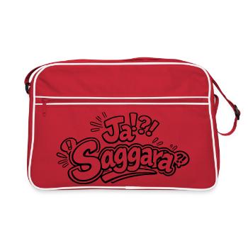Ja Saggara - Sac Retro - rouge/blanc - Devant