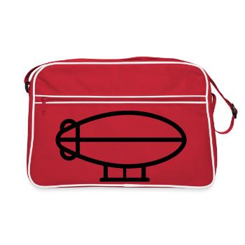 Airship - Retro Bag - red/white - Front
