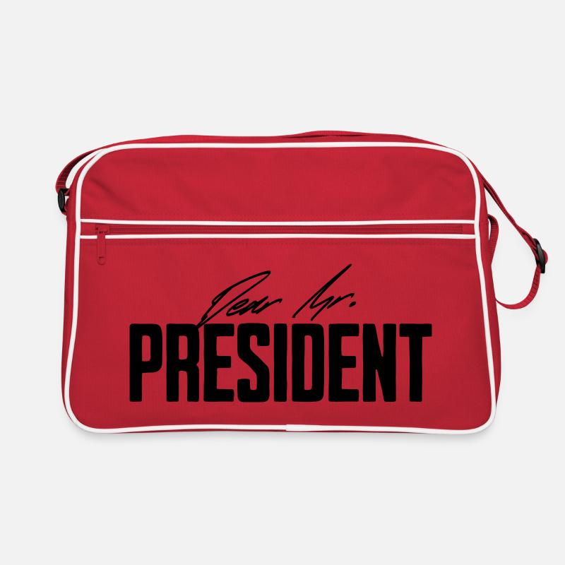 Dear Mr. President Mann Ehemann Freund Geschenke Retro Tasche