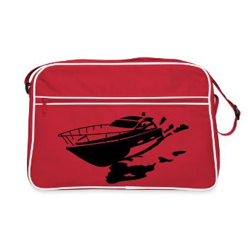 motoryacht_1 - Sac Retro - rouge/blanc - Devant