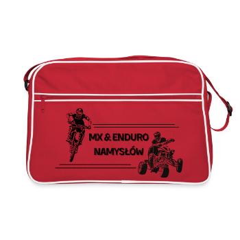 EnduroNamysłów MX&EnduroCollection Namysłów - Sac Retro - rouge/blanc - Devant