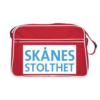 Skåne's pride - Retro Bag - red/white - Front