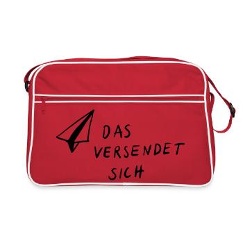 This is sent - Retro Bag - red/white - Front
