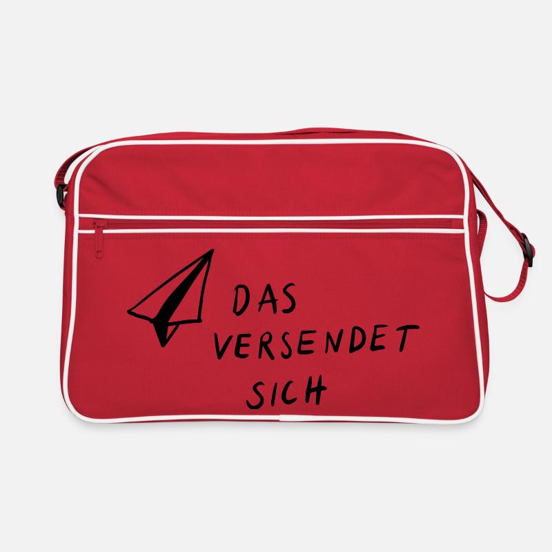 Das versendet sich Retro Tasche