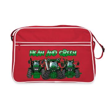 MeanAndGreenSame Brand Tractors - Retro Bag - red/white - Front