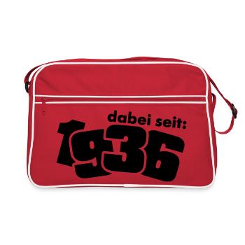 Engagé en 1936 - Sac Retro - rouge/blanc - Devant