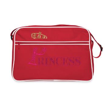 Princesse Princesse Couronne - Costume de Princesse - Sac Retro - rouge/blanc - Devant