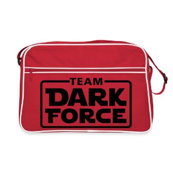 Team dark force - Retro Bag - red/white - Front
