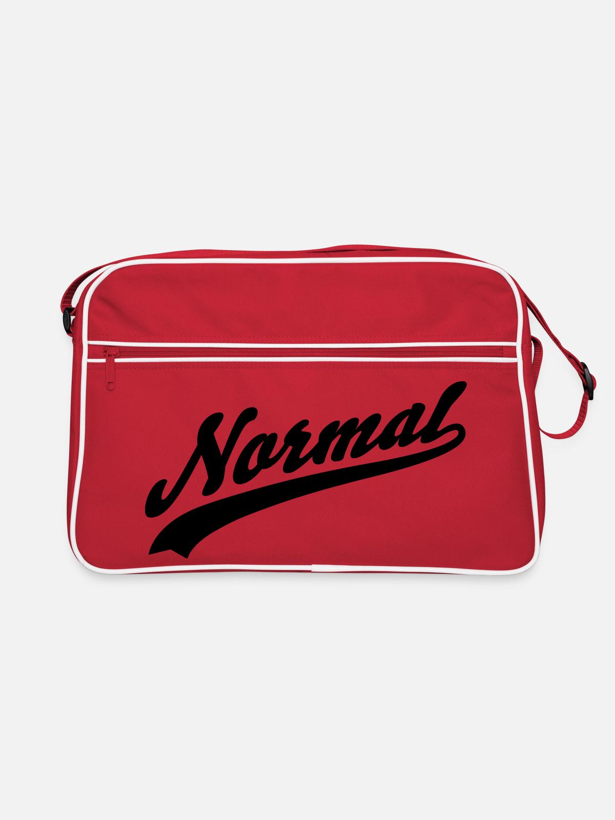 normal - Retro Bag - red/white - Front