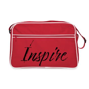 Inspire - Retro Bag - red/white - Front