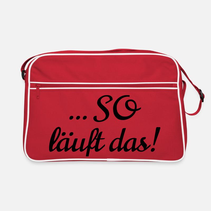 So läuft das Retro Tasche