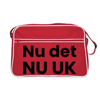Now it Now UK Denmark - Retro Bag - red/white - Front
