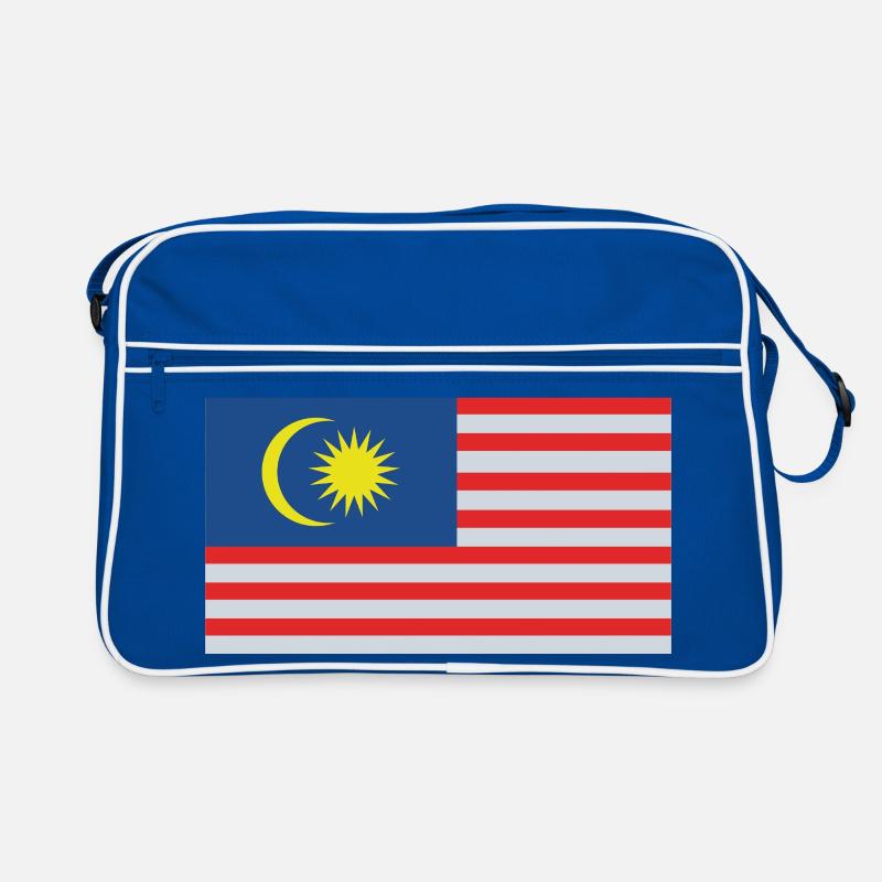 Drapeau malaisien Sac Retro