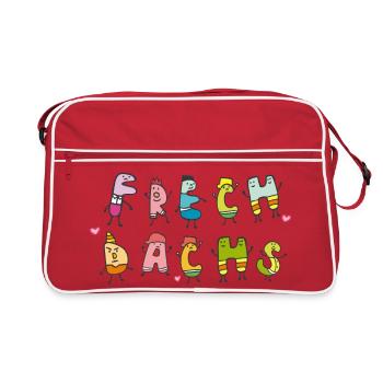 Rascal - Retro Bag - red/white - Front