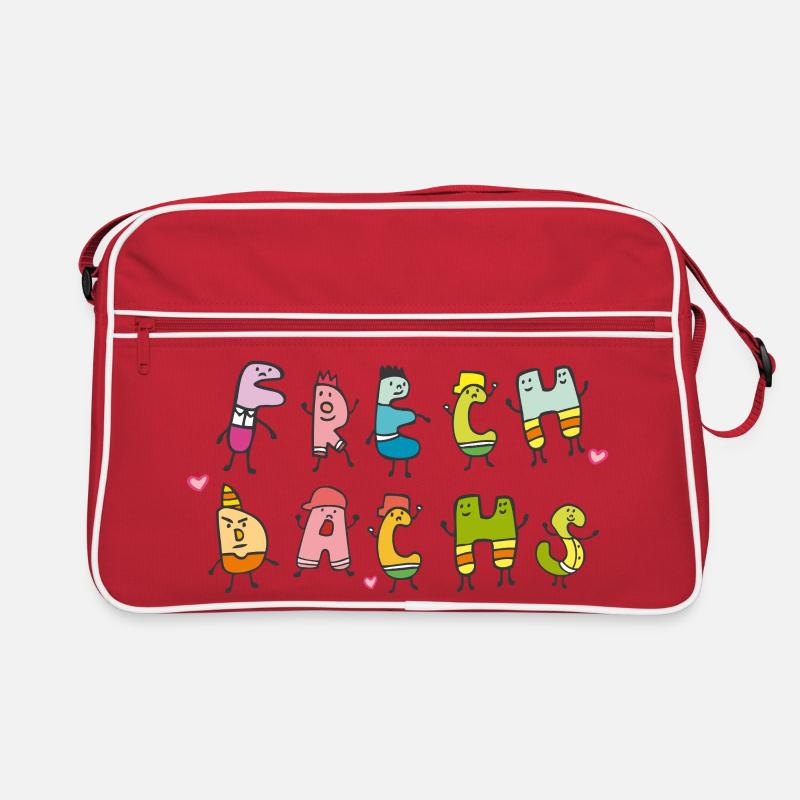 Frechdachs Retro Tasche