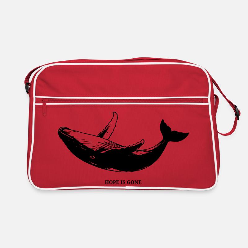 Hope is gone - black Retro Bag