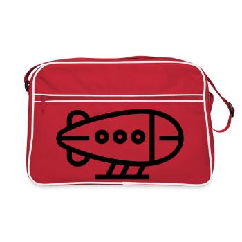 Airship - Retro Bag - red/white - Front