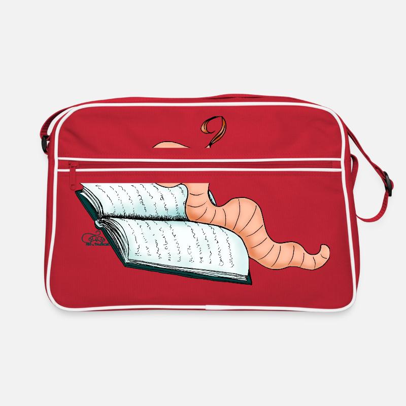 Bookworm Willi Retro Bag