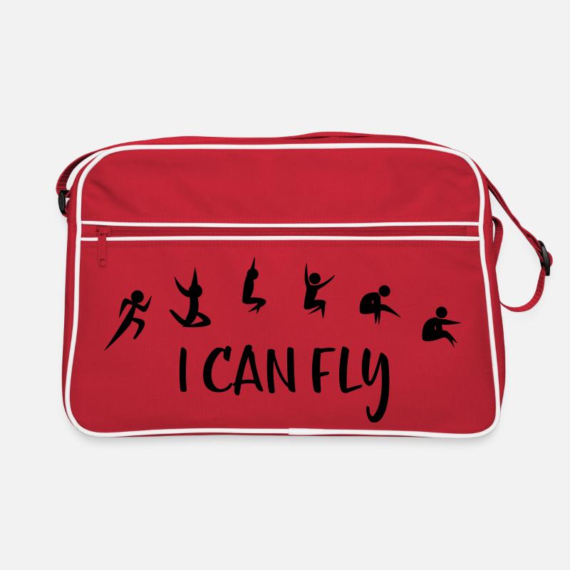 Weitsprung Retro Tasche
