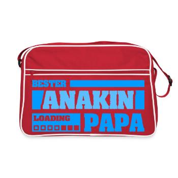 Anakin - Sac Retro - rouge/blanc - Devant