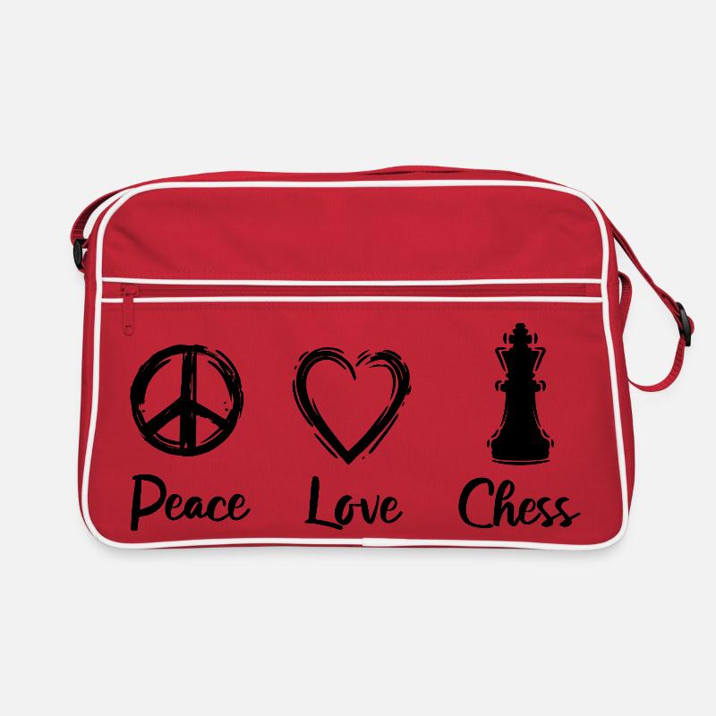 Schach Motivation Retro Tasche