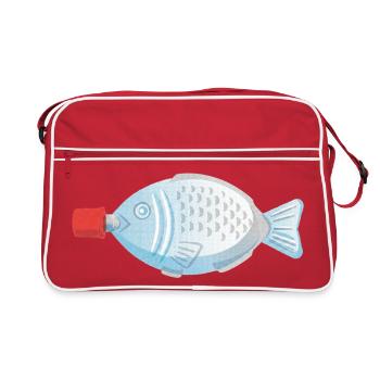 Soy Fish - Retro Bag - red/white - Front