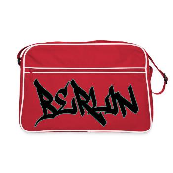 Berlin Grafitti - Sac Retro - rouge/blanc - Devant