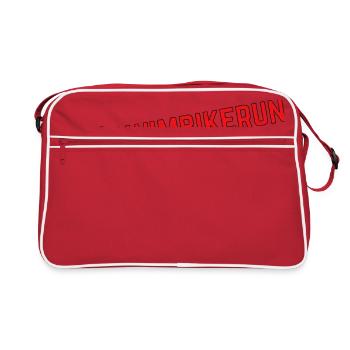 SWIM BIKE RUN! - Sac Retro - rouge/blanc - Devant