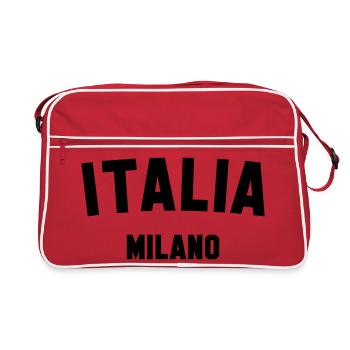 MILAN Milano Italia Italie Italie - Sac Retro - rouge/blanc - Devant