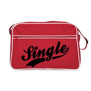 Simple - Sac Retro - rouge/blanc - Devant