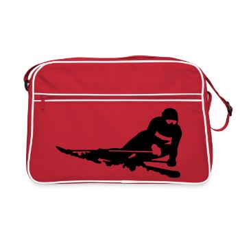 ski - Retro Bag - red/white - Front