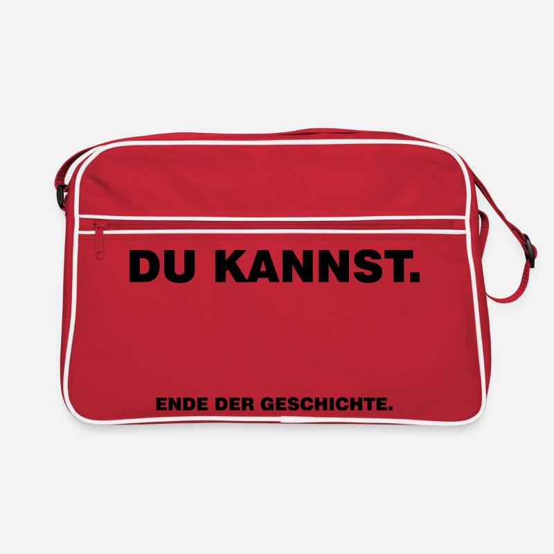Du_kannst.-Ende_der_Geschichte. Retro Tasche