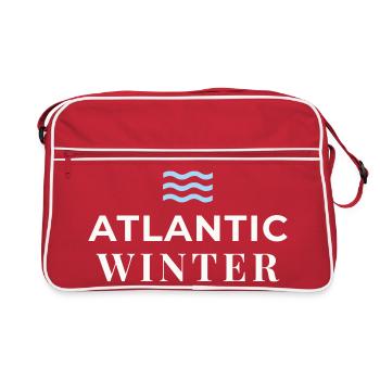 ATLANTEA - Atlantic Winter Edition - Retro Bag - red/white - Front