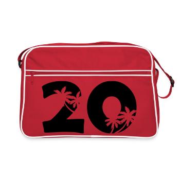 20 - Retro Bag - red/white - Front