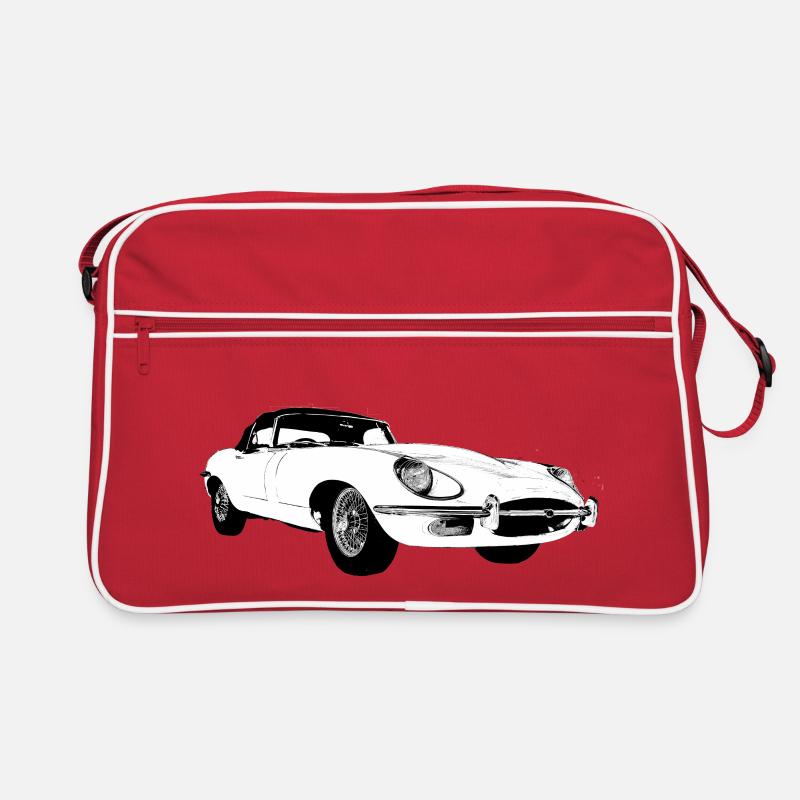 E Typ jag Retro Tasche