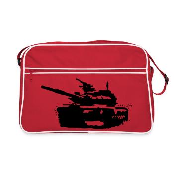 Tank T-90 - Retro Bag - red/white - Front