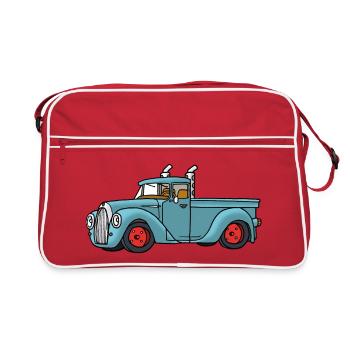Pick Up - Retro Bag - red/white - Front