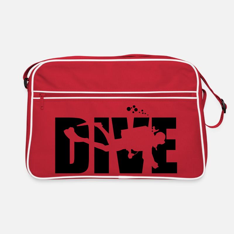 Conception de plongée pour les professionnels de la plongée Sac Retro