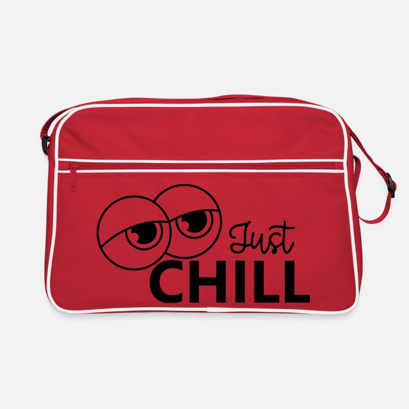 Just Chill / Just Relaxed Retro Tasche