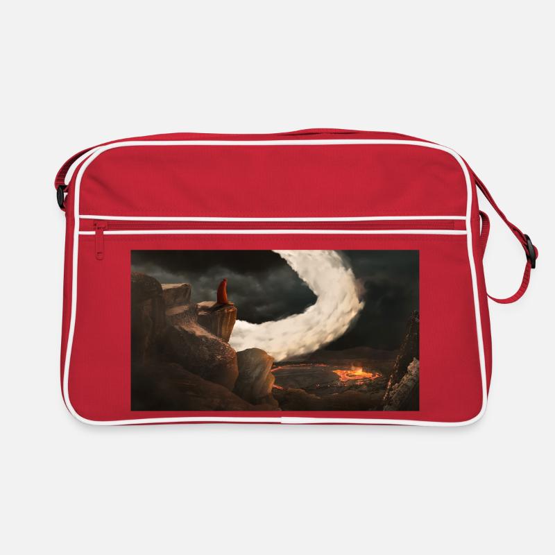 Chevalier sur le promontoire nocturne Sac Retro